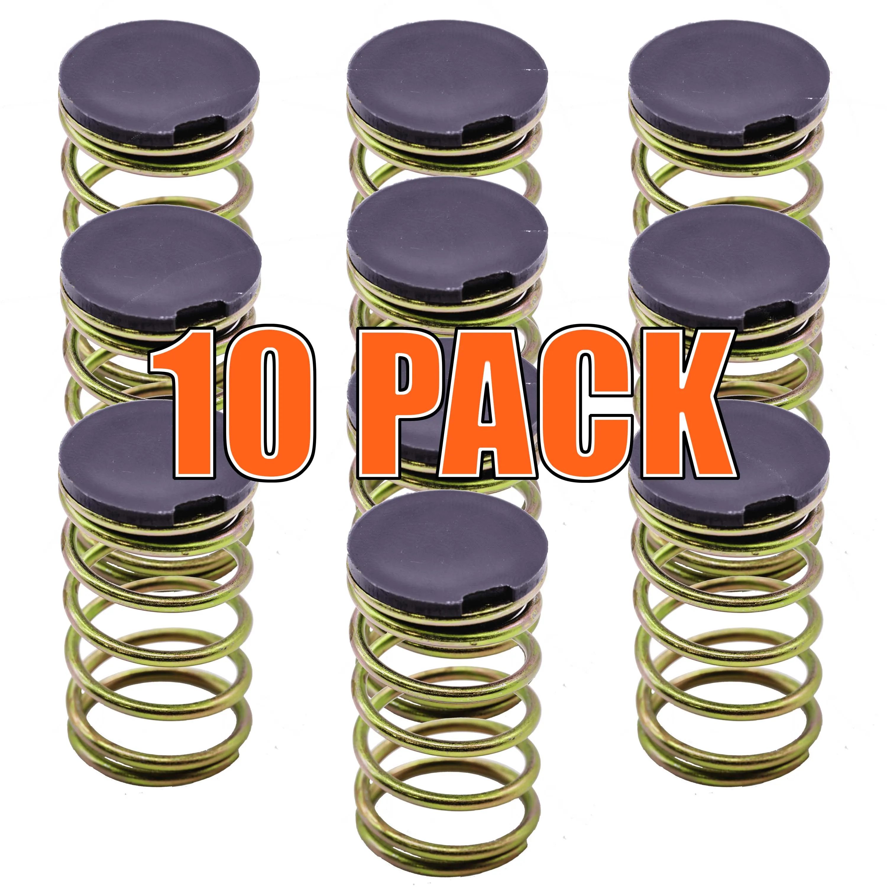 10 - PACK GENUINE OEM ECHO SPRING AND CAP V494000840   V450001880