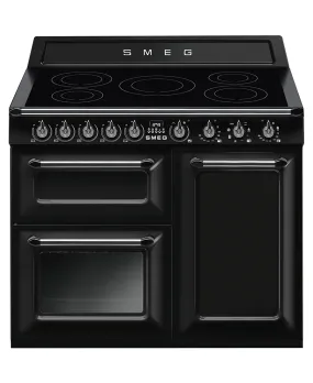 100cm Victoria Range Cooker with Induction Hob | Black