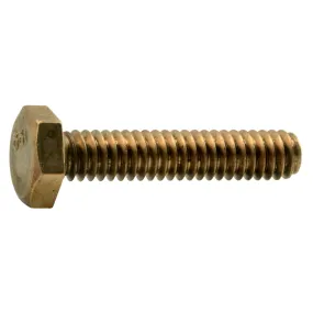 1/4"-20 x 1-1/4" Silicon Bronze Coarse Thread Hex Cap Screws (8 pcs.)