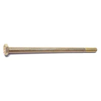 1/4"-28 x 5" Zinc Plated Grade 8 Steel Fine Thread Hex Cap Screws (50 pcs.)