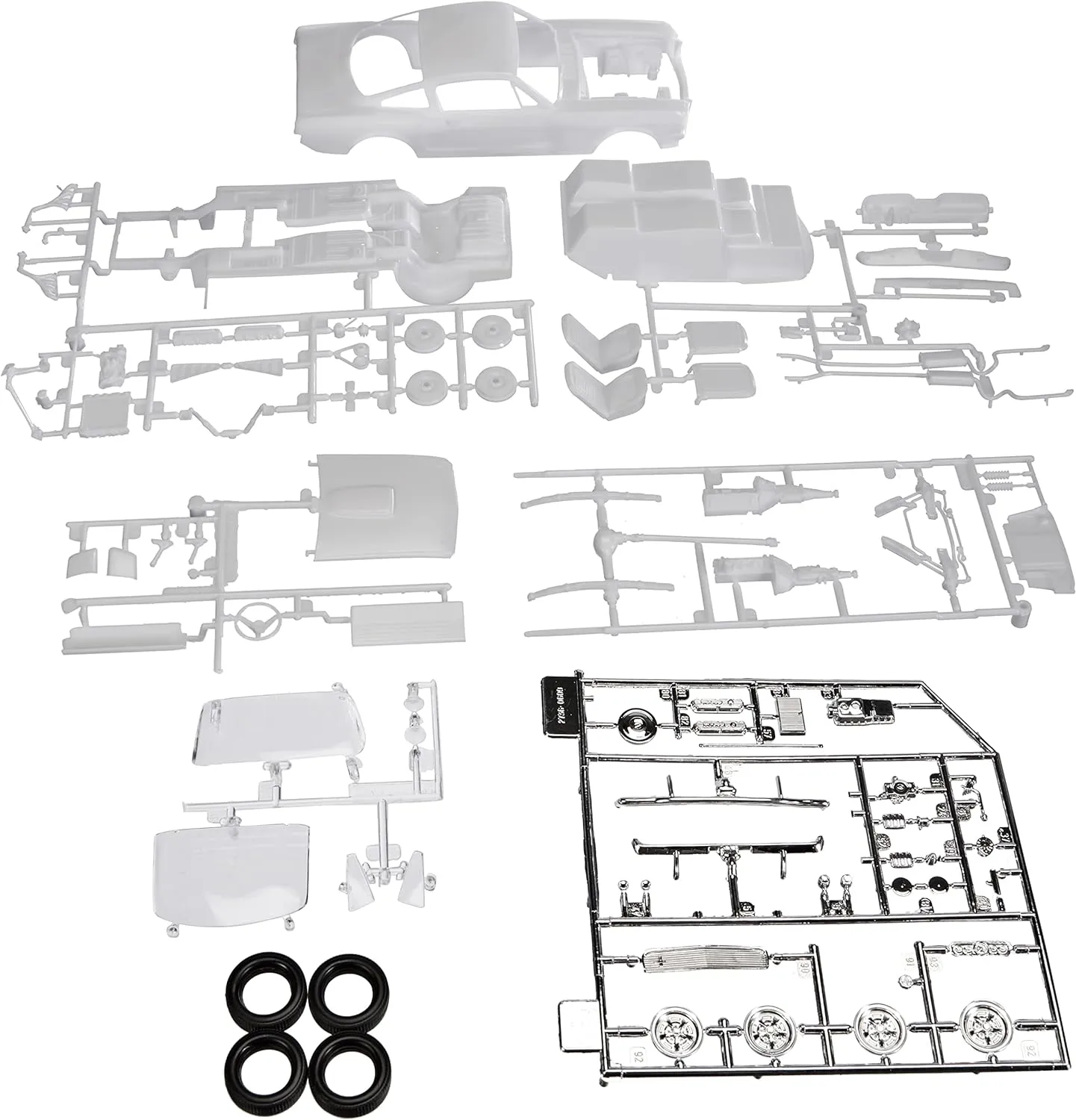 1966 Shelby Mustang GT350H 1/24 Scale Model Kit