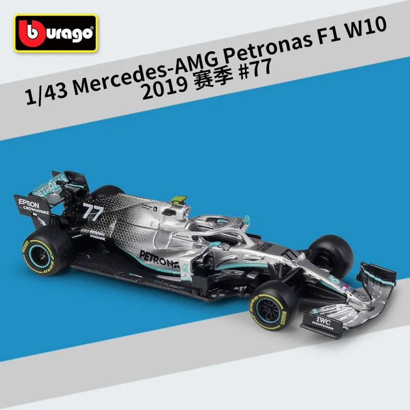 2022 Bburago RB18 Diecast 1:43 Car Red Bull Racing F1 Car Infiniti Racing Model Alloy Toy Formulaed One Car Collection Kid Gift