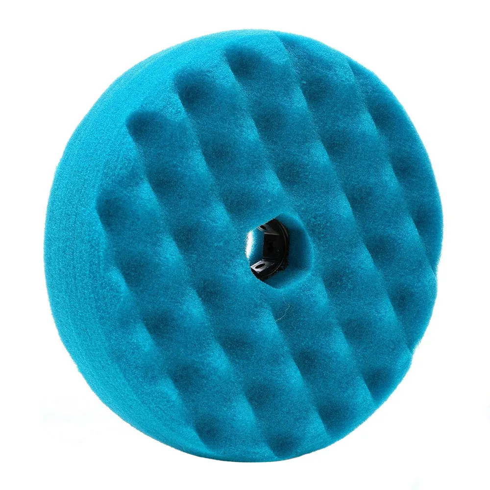 3M 33292 Perfect It 1 Double Sided Waffle Foam Blue Buff Pad 150mm