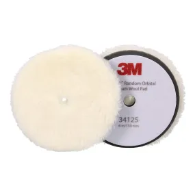 3M Perfect-It 34125 Medium Grade Wool Compounding Pad 150mm x 2 Pack