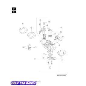 47629868001, GASKET, THROTTLE BODY, KOHLER