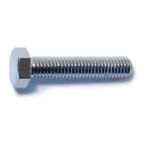 5mm-0.8 x 25mm Chrome Class 8.8 Hex Cap Screws (10 pcs.)