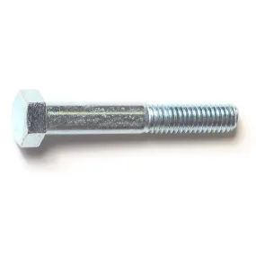 8mm-1.25 x 50mm Zinc Plated Class 8.8 Steel Coarse Thread Metric JIS Hex Cap Screws