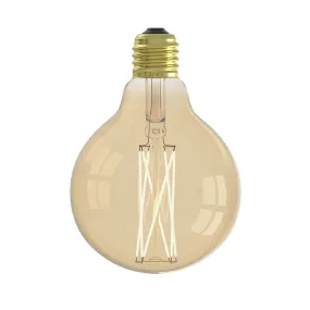 9cm Medium Dimmable LED Globe Filament Bulb - E27 (Tinted) 4w