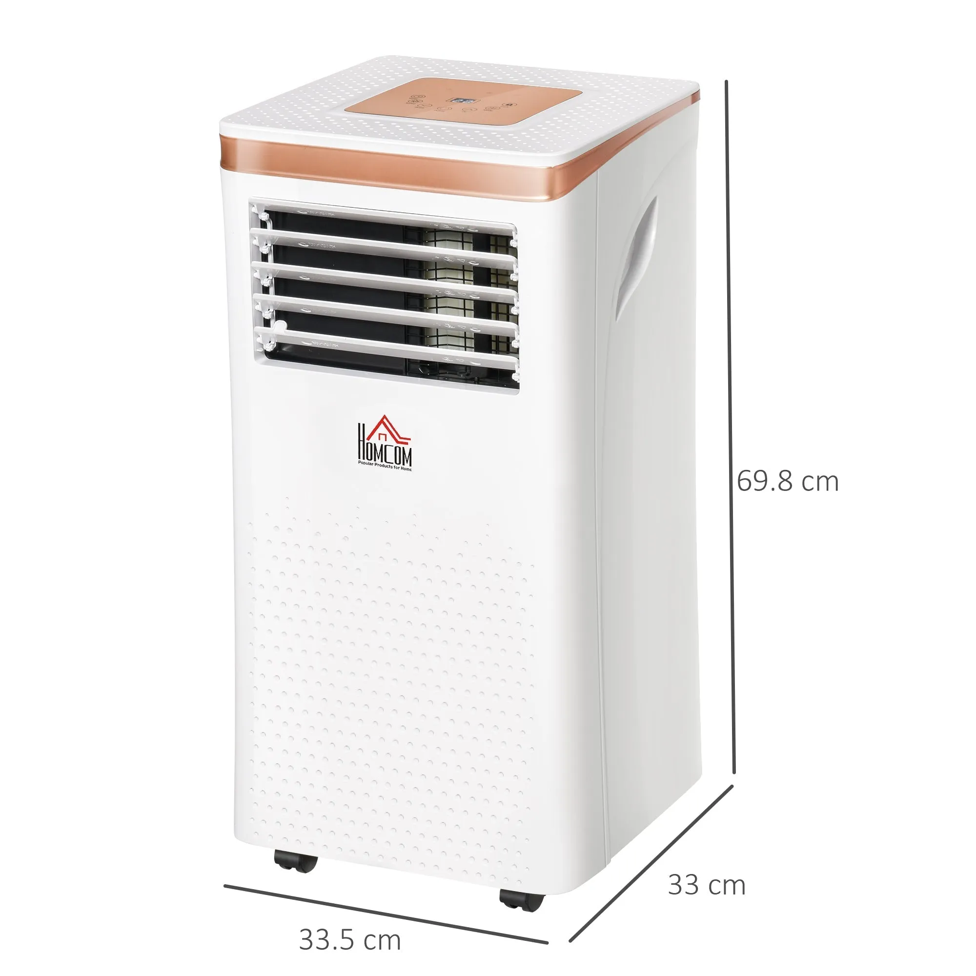 A Rated 10,000 BTU Portable Air Conditioner With Remote & 24 Hour Timer