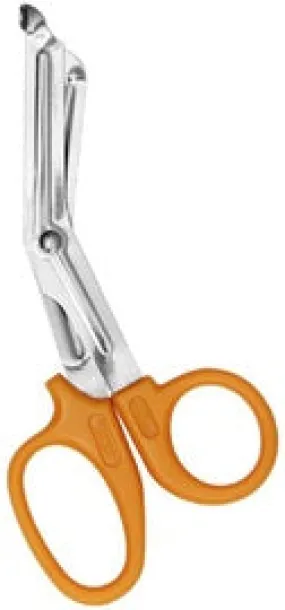 Acme-United Corporation 7.25" X 3.875" X 0.125" Orange Stainless Steel Shears