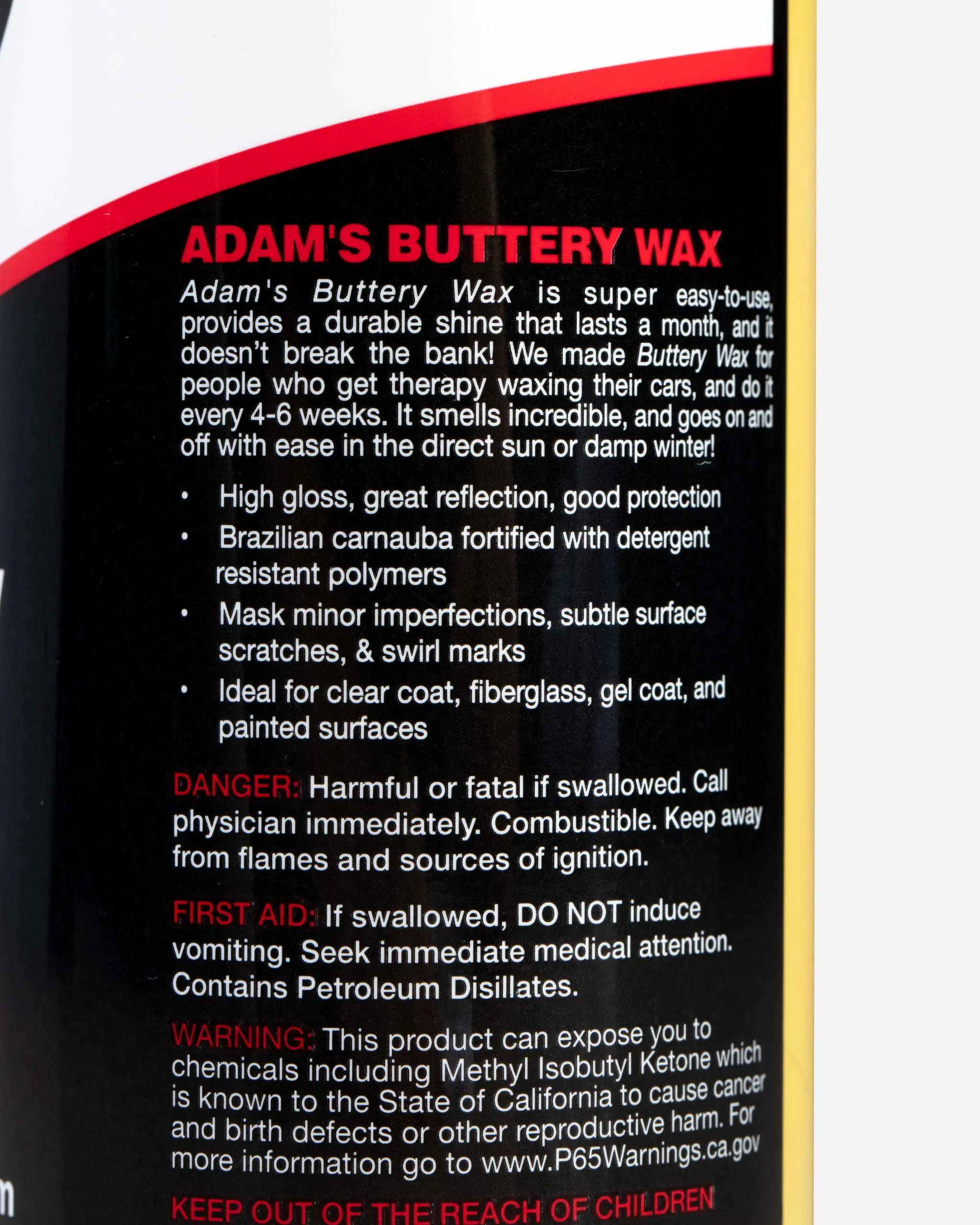 Adam's Buttery Wax