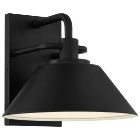 Avalon LED Outdoor Wall Mount in Black