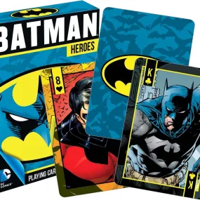 Batman Heroes DC Comics Playing Cards