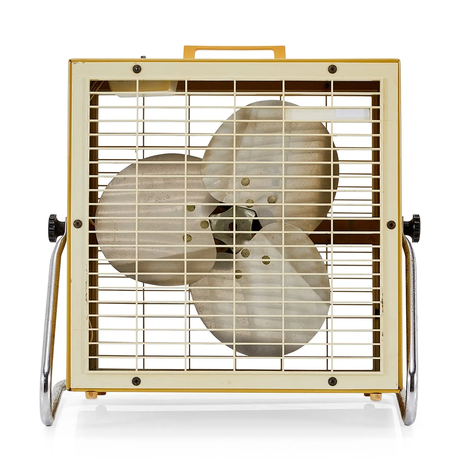 Beige Box Table Fan