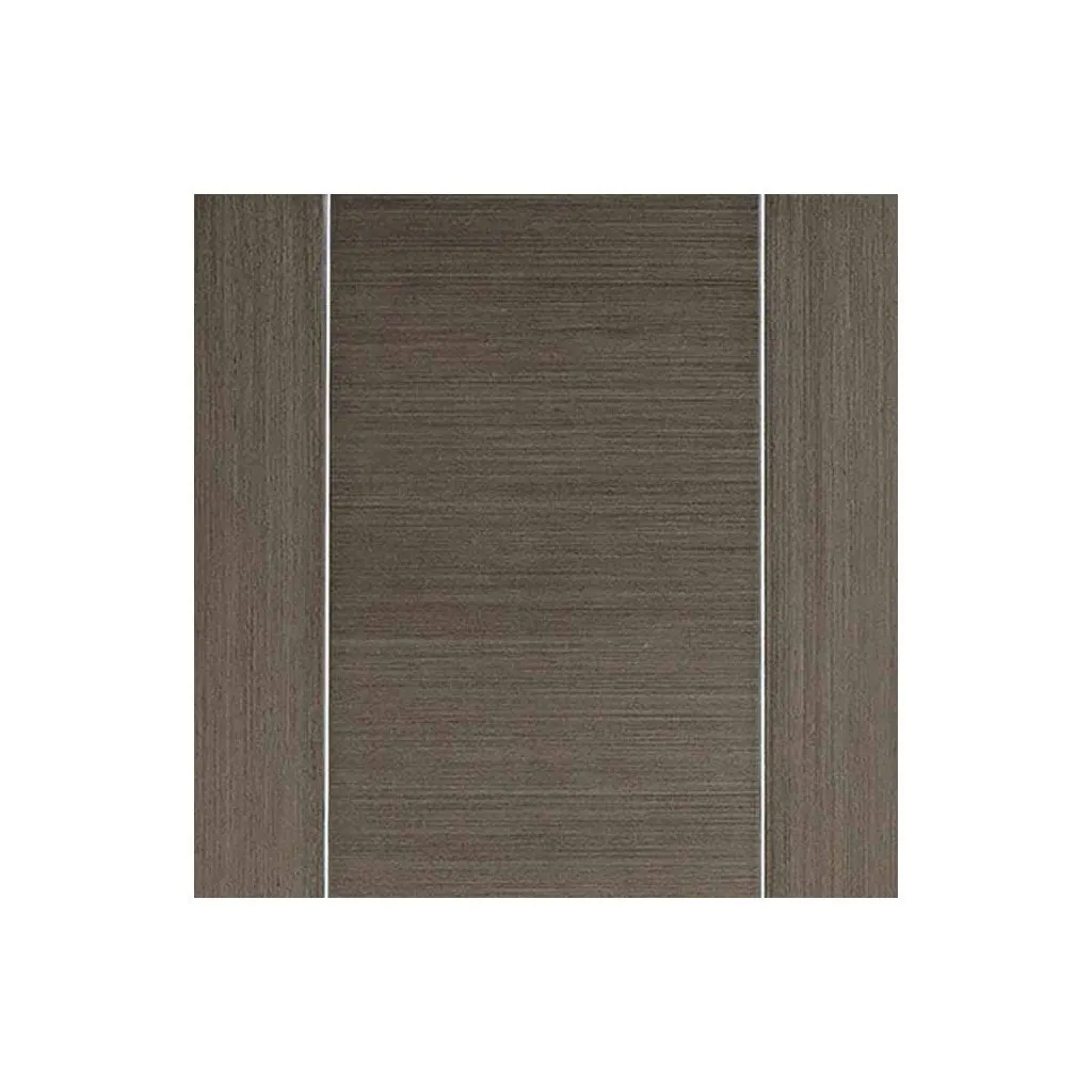 Bespoke Chocolate Grey Alcaraz Door - 2 Door Maximal Wardrobe and Frame Kit - Prefinished