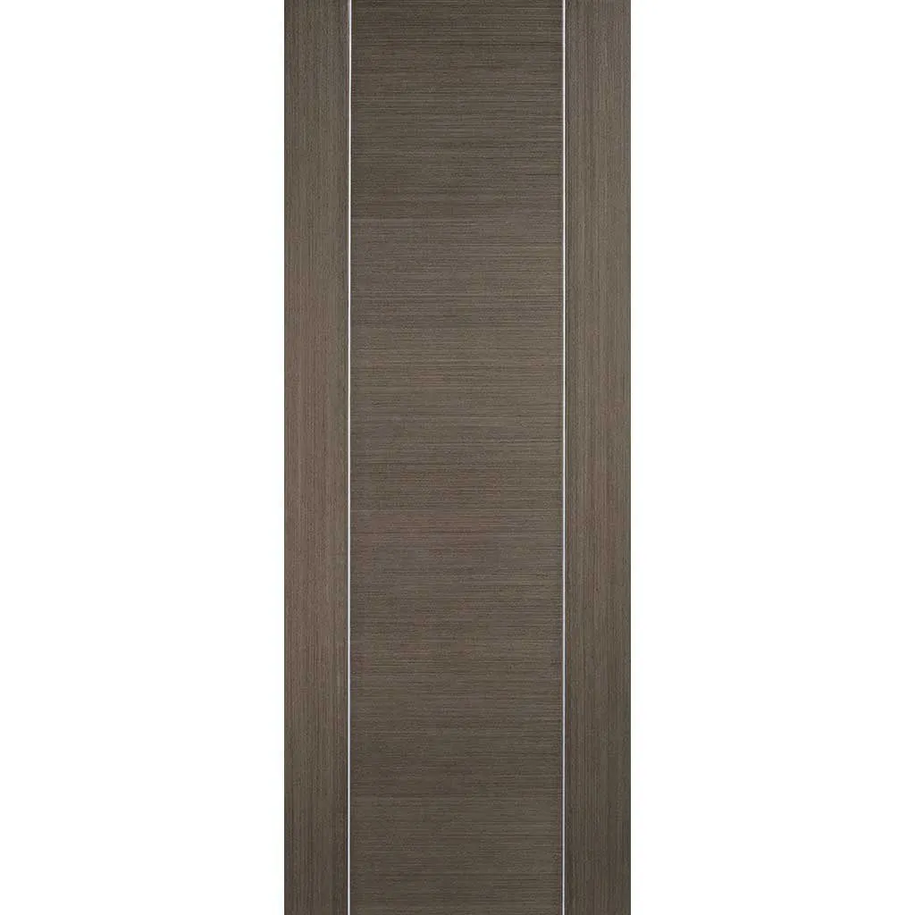 Bespoke Chocolate Grey Alcaraz Door - 2 Door Maximal Wardrobe and Frame Kit - Prefinished