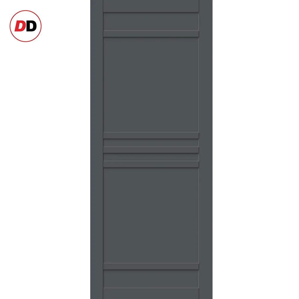 Bespoke Handmade Eco-Urban® Colorado 6 Panel Double Absolute Evokit Pocket Door DD6436 - Colour Options