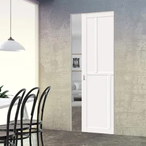 Bespoke Handmade Eco-Urban® Hampton 4 Panel Single Absolute Evokit Pocket Door DD6413 - Colour Options