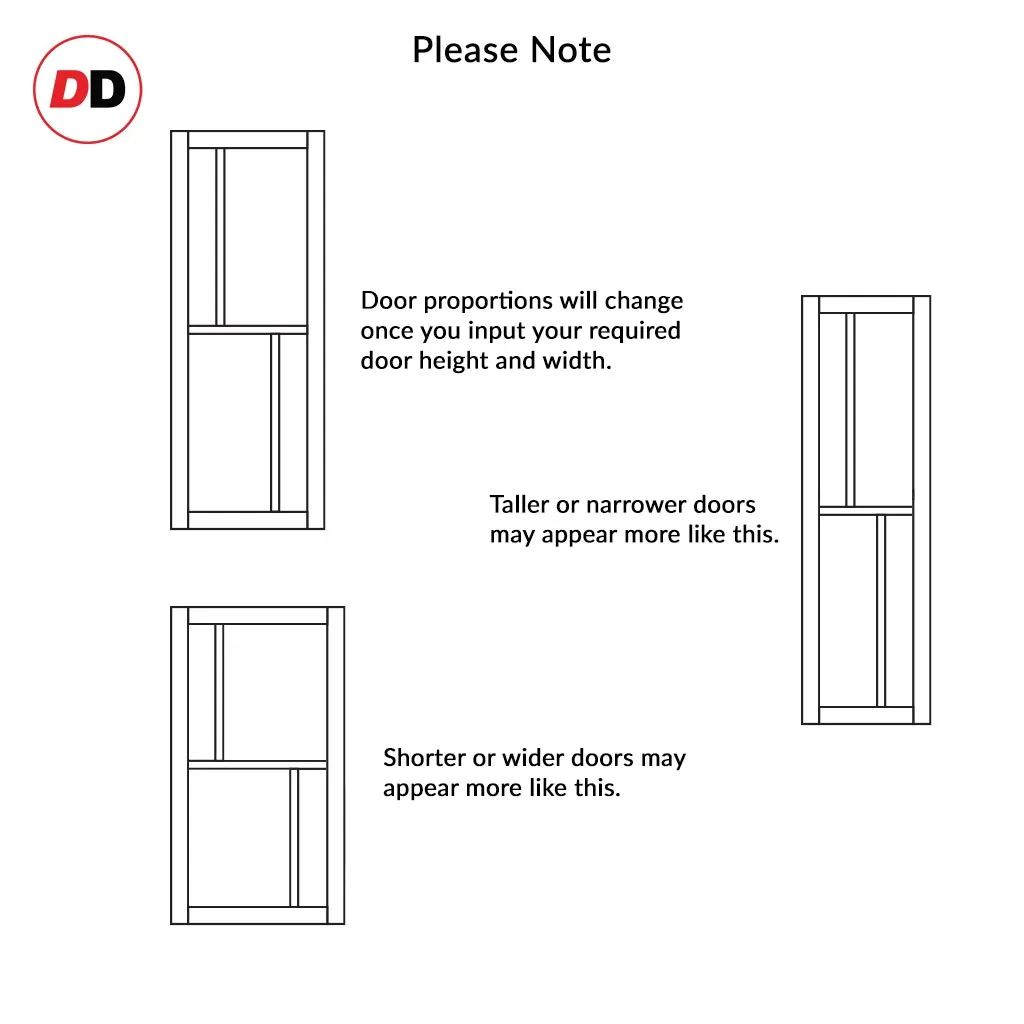 Bespoke Handmade Eco-Urban® Hampton 4 Panel Single Absolute Evokit Pocket Door DD6413 - Colour Options