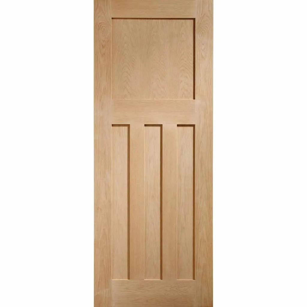 Bespoke Pass-Easi DX 1930'S Oak - 2 Sliding Doors and Frame Kit - Prefinished