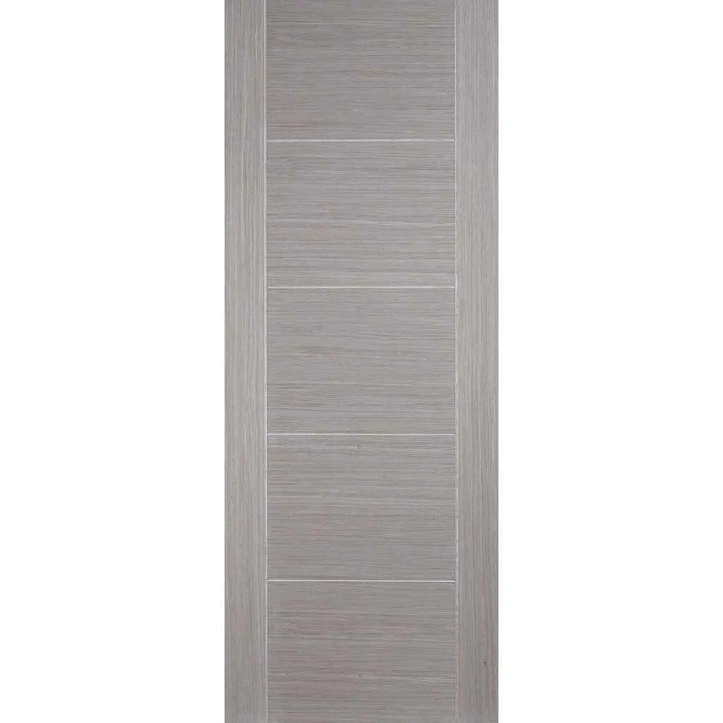 Bespoke Pass-Easi Light Grey Vancouver Door - 2 Sliding Doors and Frame Kit - Prefinished