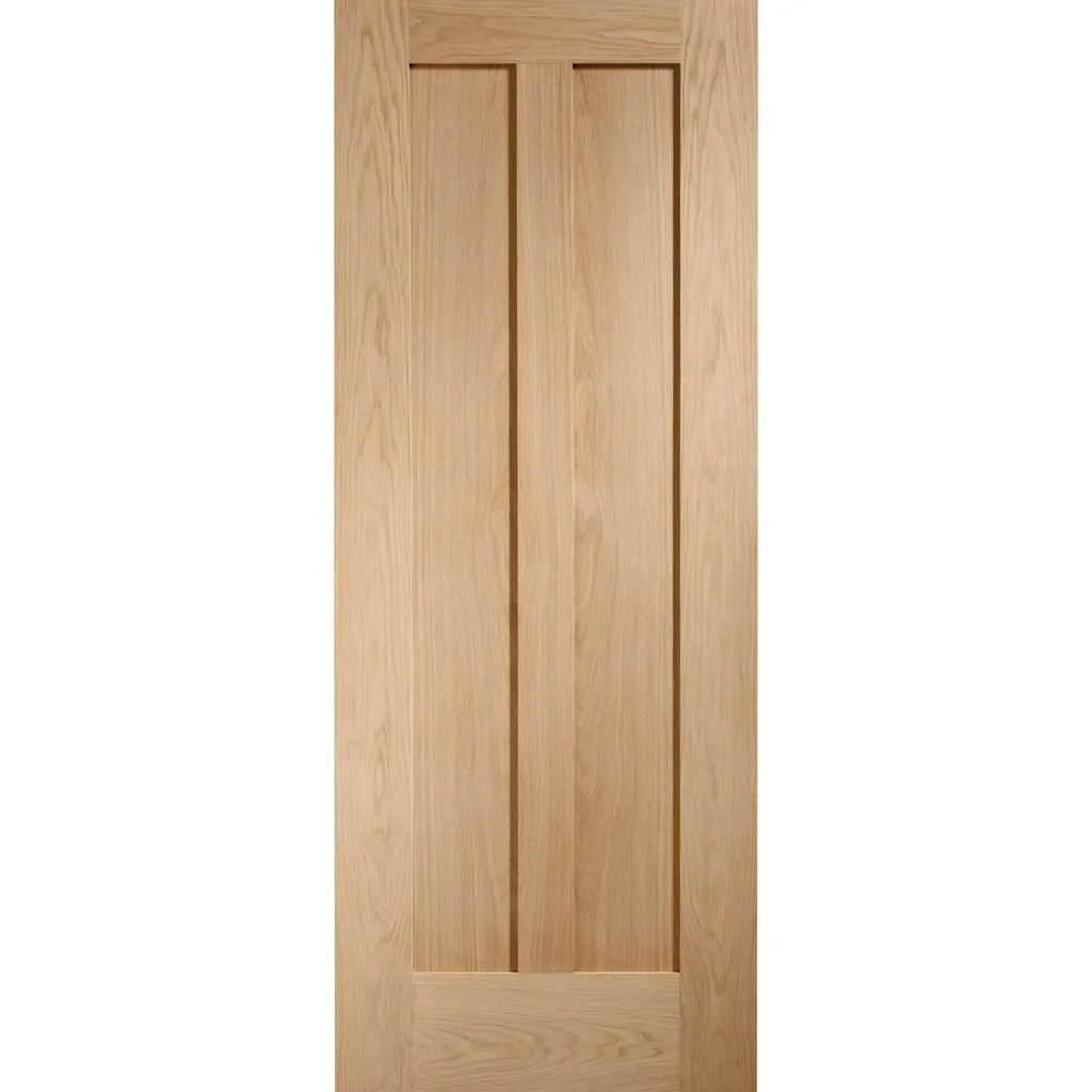 Bespoke Pass-Easi Novara Oak 2 Panel - 4 Sliding Doors and Frame Kit