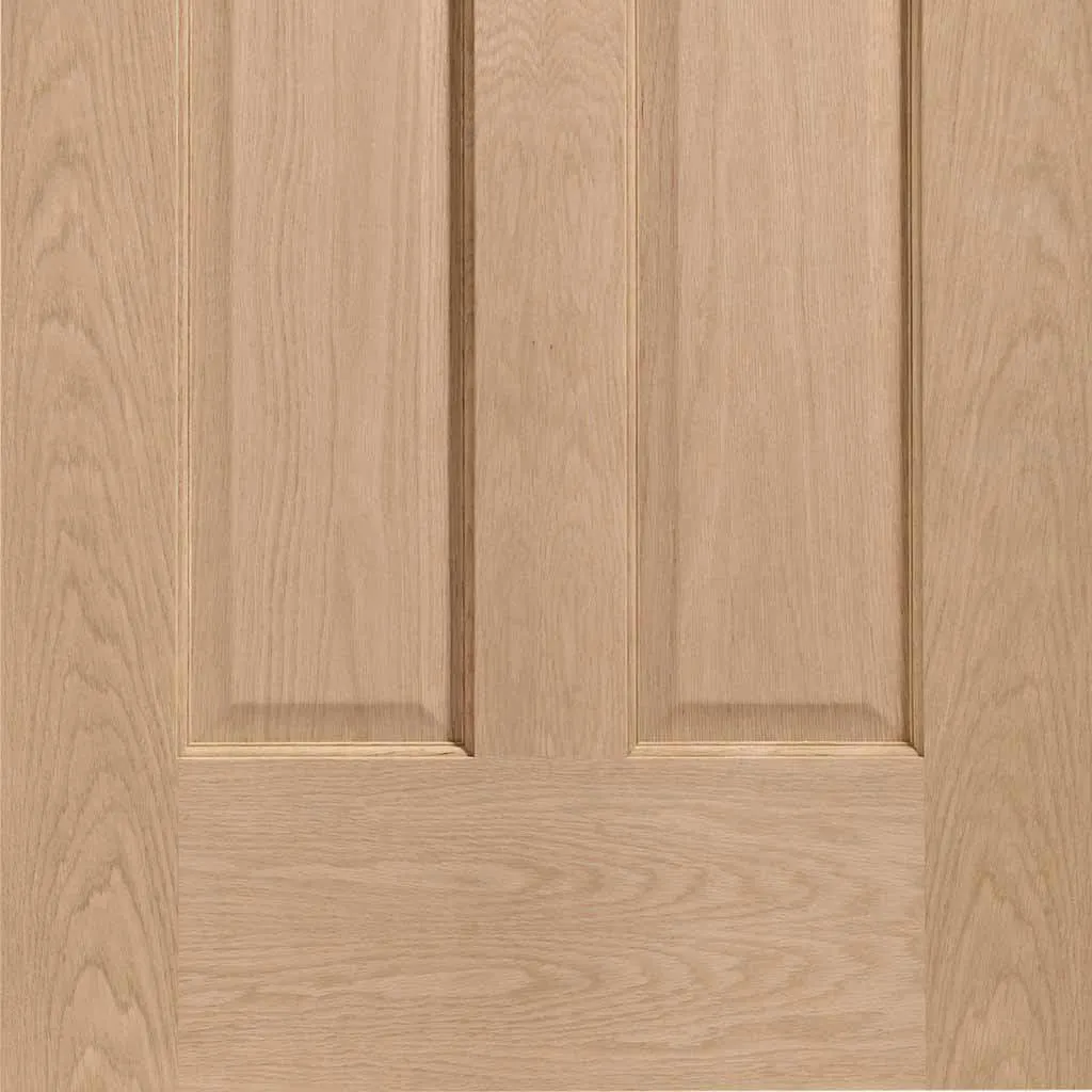 Bespoke Pass-Easi Victorian 4P Oak Shaker - 4 Sliding Doors and Frame Kit