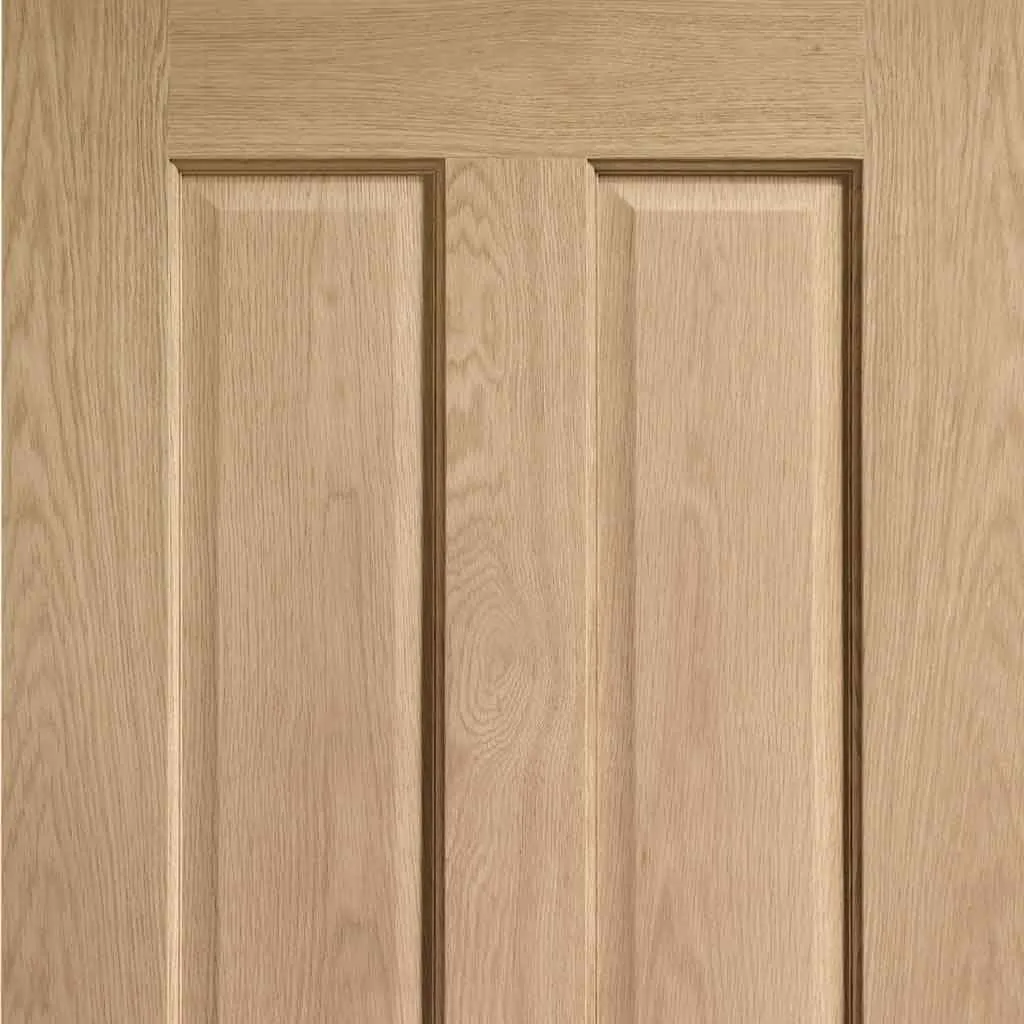 Bespoke Pass-Easi Victorian 4P Oak Shaker - 4 Sliding Doors and Frame Kit