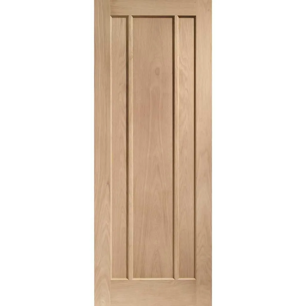 Bespoke Pass-Easi Worcester Oak 3 Panel - 3 Sliding Doors and Frame Kit