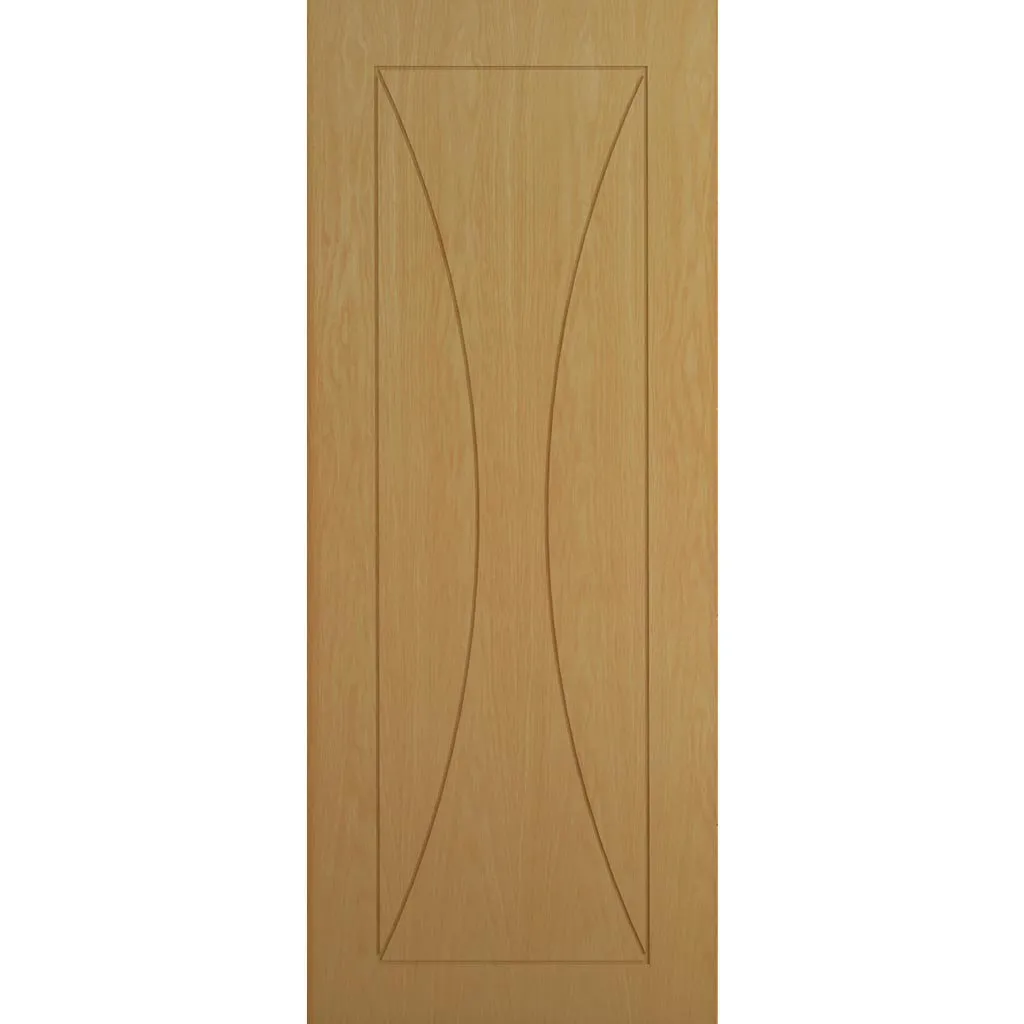 Bespoke Sorrento Oak Fire Internal Door Pair - 1/2 Hour Fire Rated - Prefinished