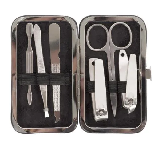 Bodico 7pcs Travel Manicure Set