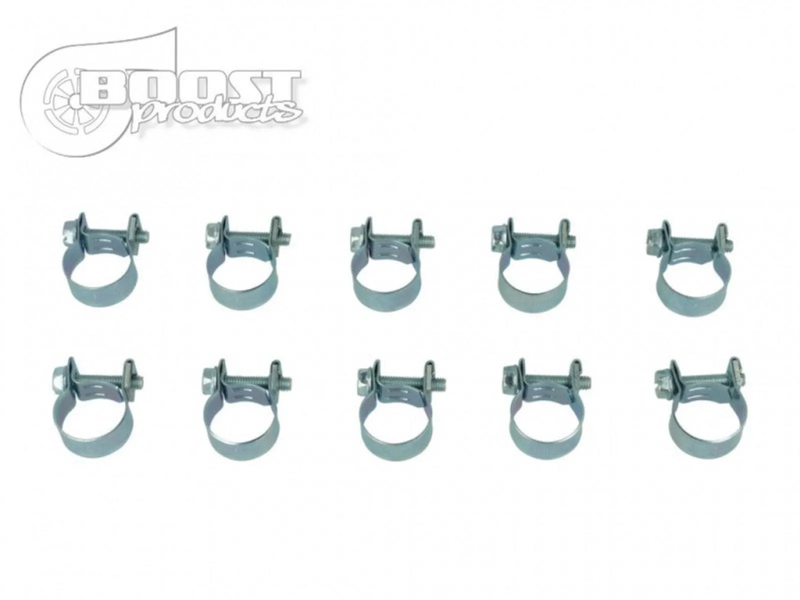 BOOST Products 10 Pack HD Mini Clamps, 11-13mm (7/16 - 1/2") Range