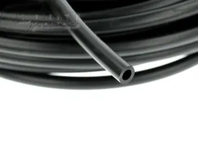 BOOST products Silicone Vacuum Hose 6mm (1/4") ID, Black, 15m (50ft) Roll