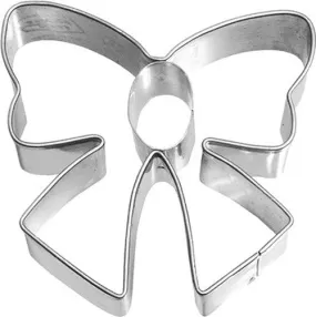 Bow Cookie Cutter with Internal Detailing 5cm