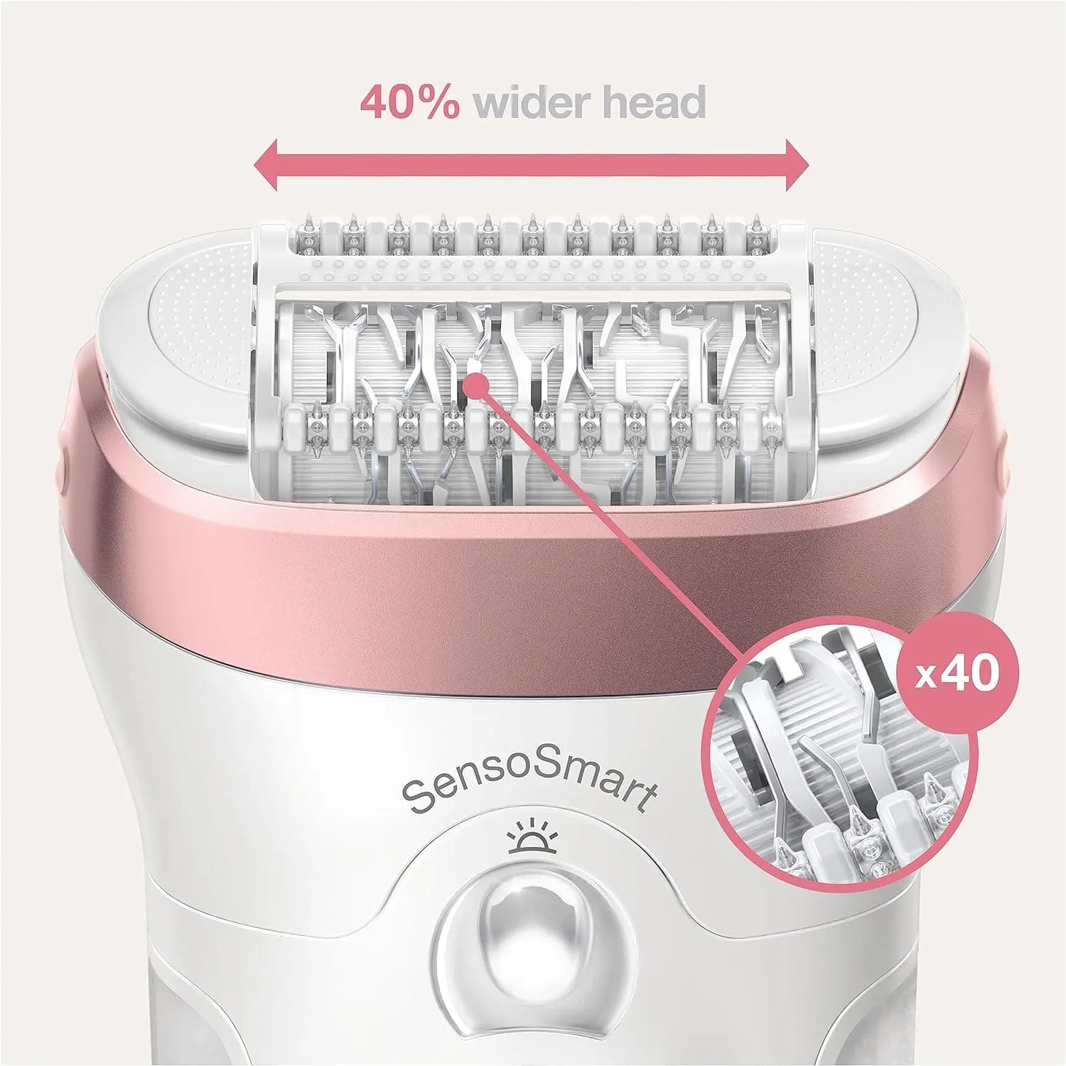 Braun Silk-pil 9 Epilator for Long-Lasting Hair Removal with Electric Shaver & Trimmer, Bikini Trimmer & Exfoliator, 100% Waterproof, UK 2 Pin Plug, 9-980, Rose Gold