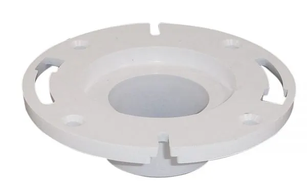 Braxton Harris Company 3″ x 4″ PVC Flat Fit Closet Flange with Knockout