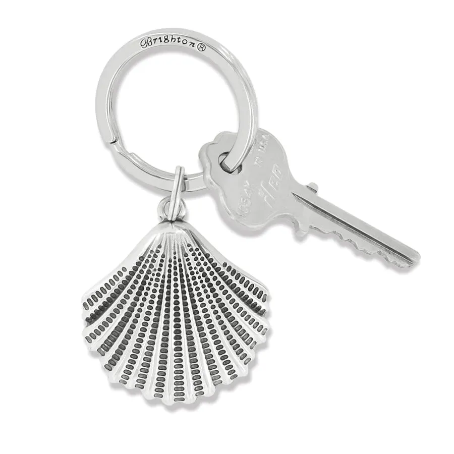 Brighton Silver Shells Key Fob