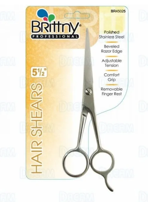 BRITTNY SCISSOR SHEAR STEEL 5.5"