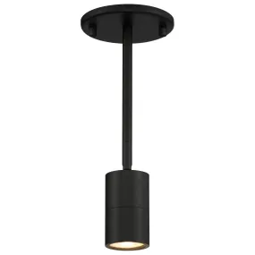 Cafe LED Wall Or Ceiling Spotlight in Matte Black