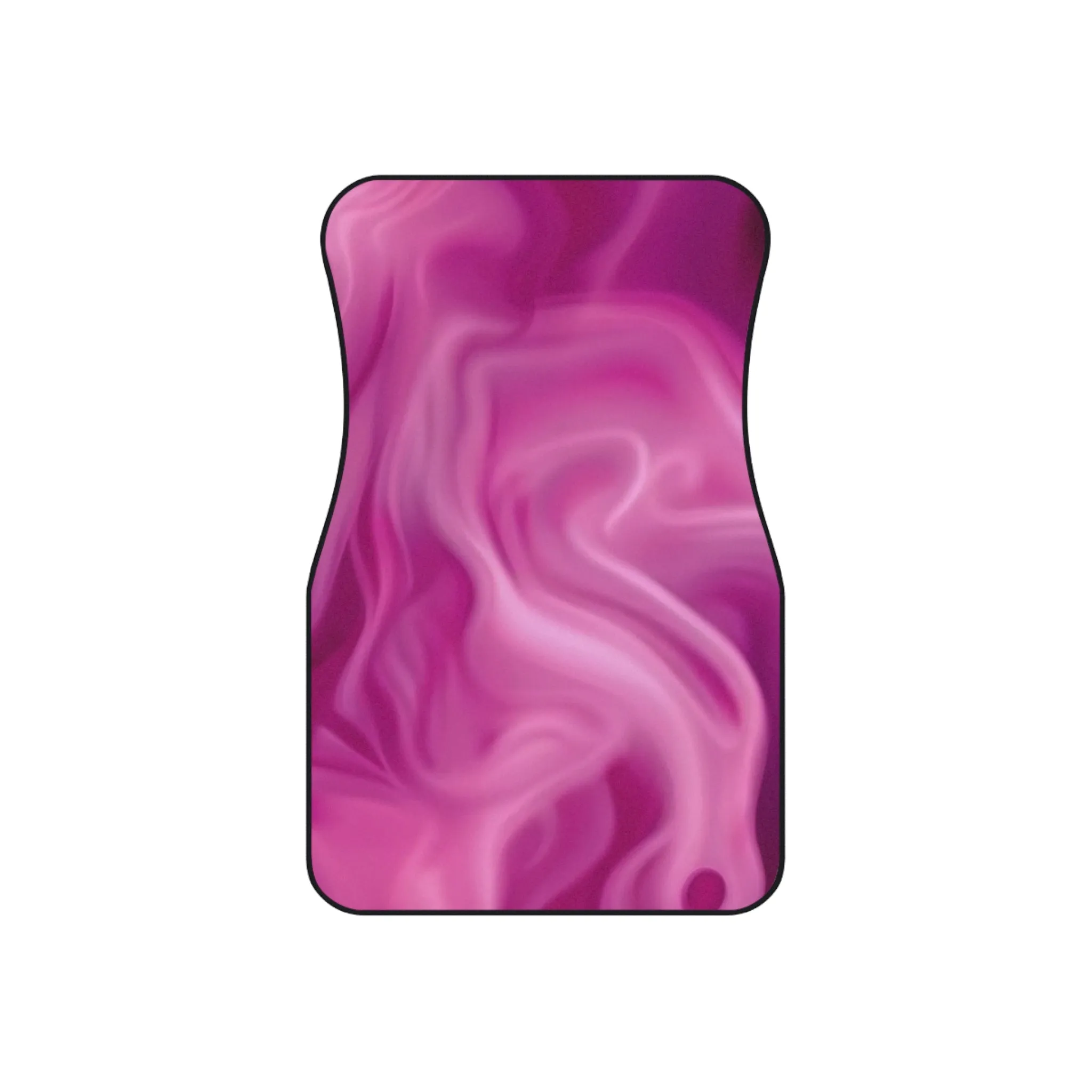 Car Mats (Set of 4)- Pink Smokey Waves