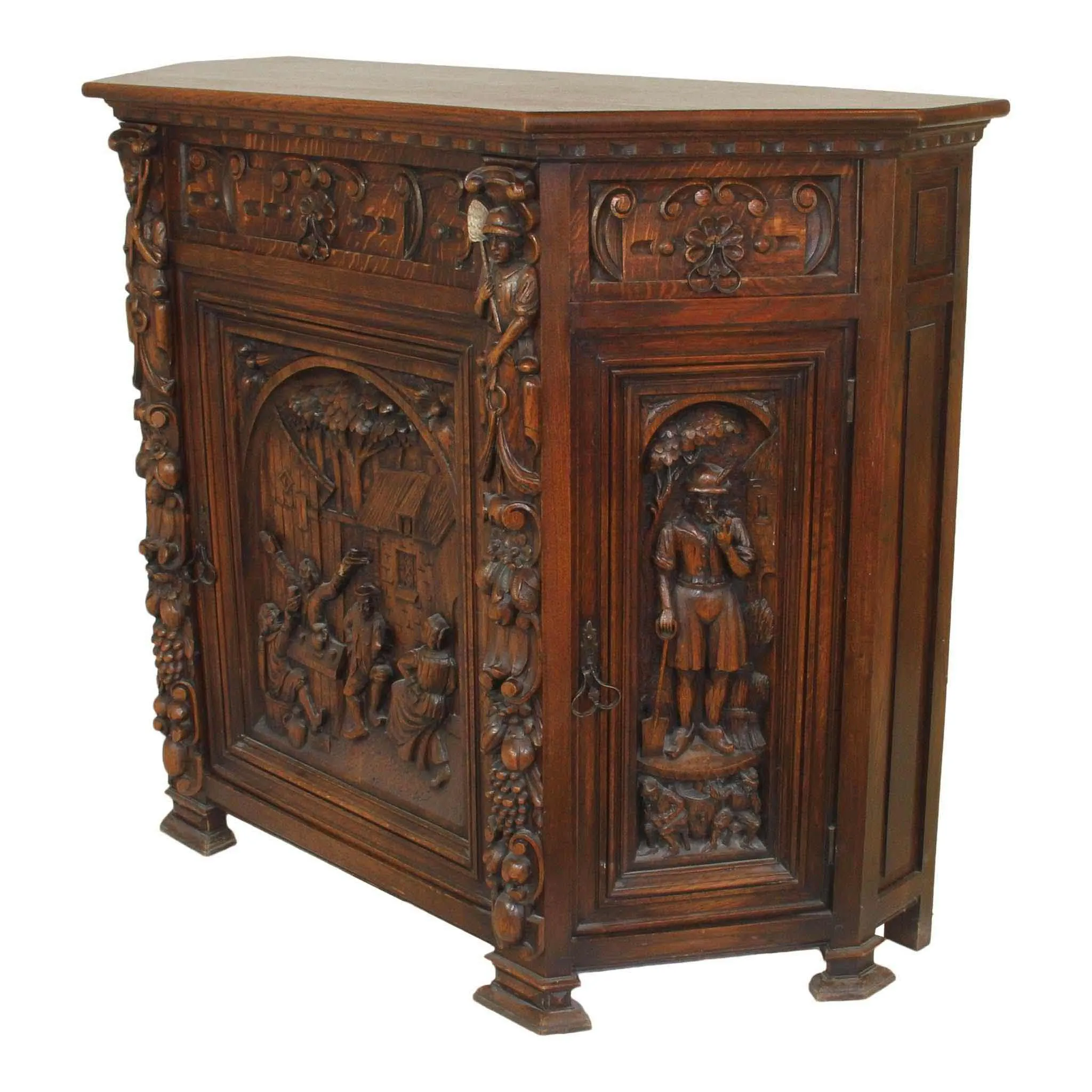 Carved Cabinet