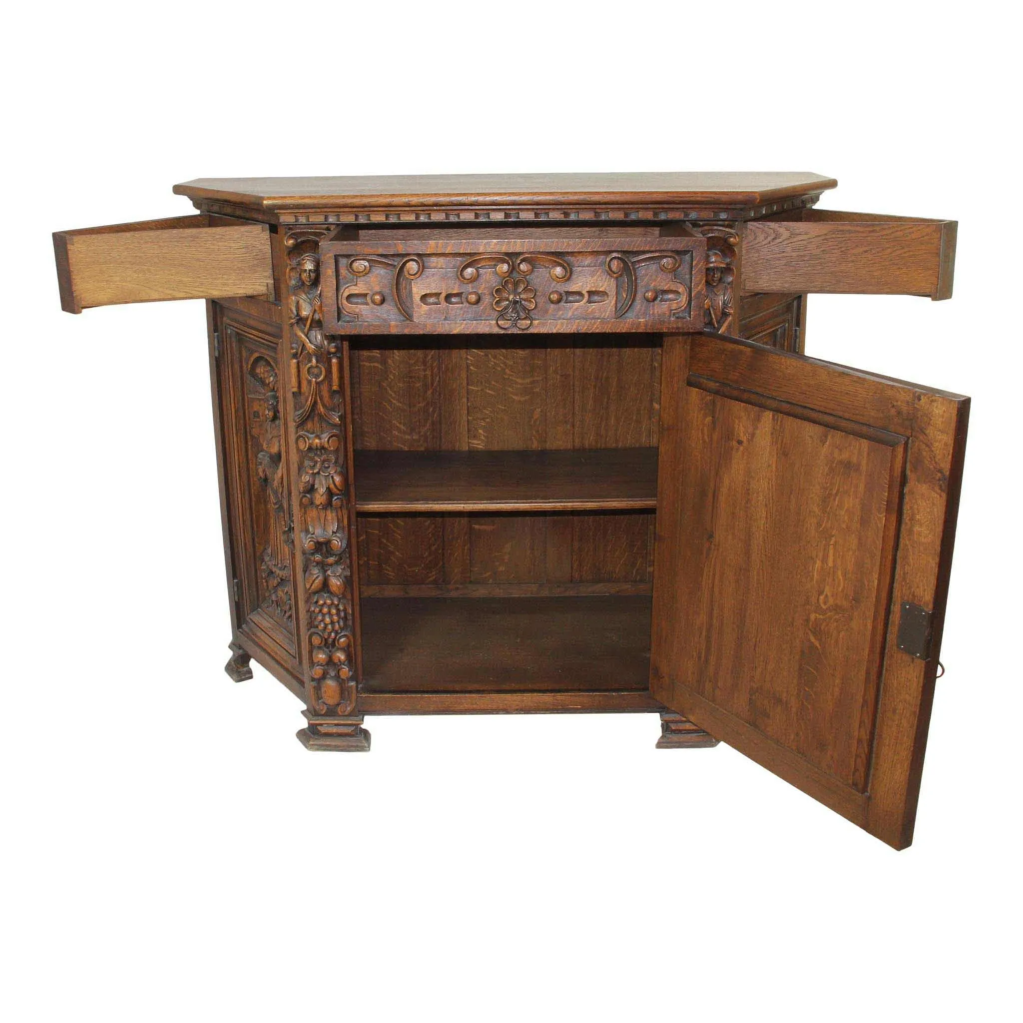 Carved Cabinet