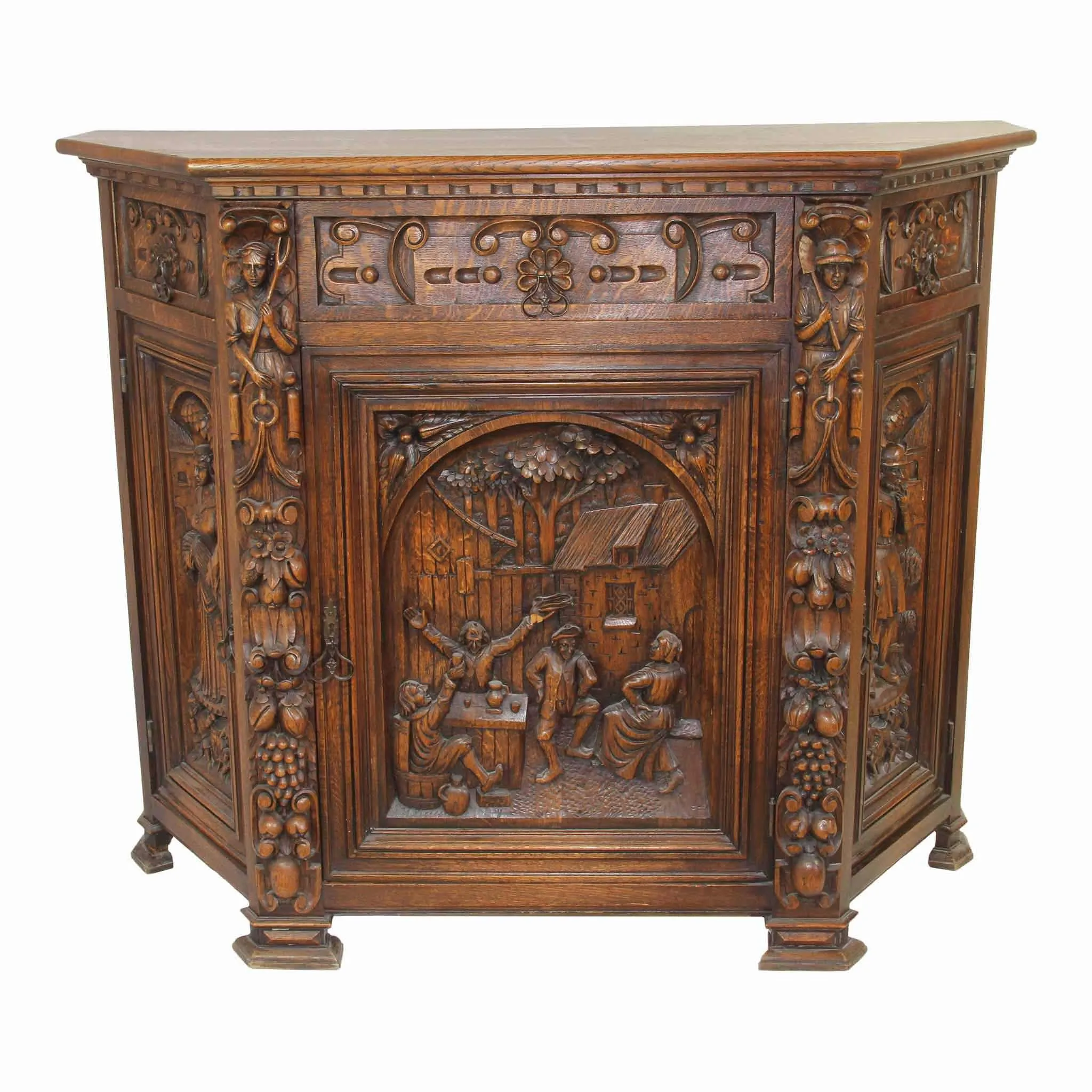 Carved Cabinet