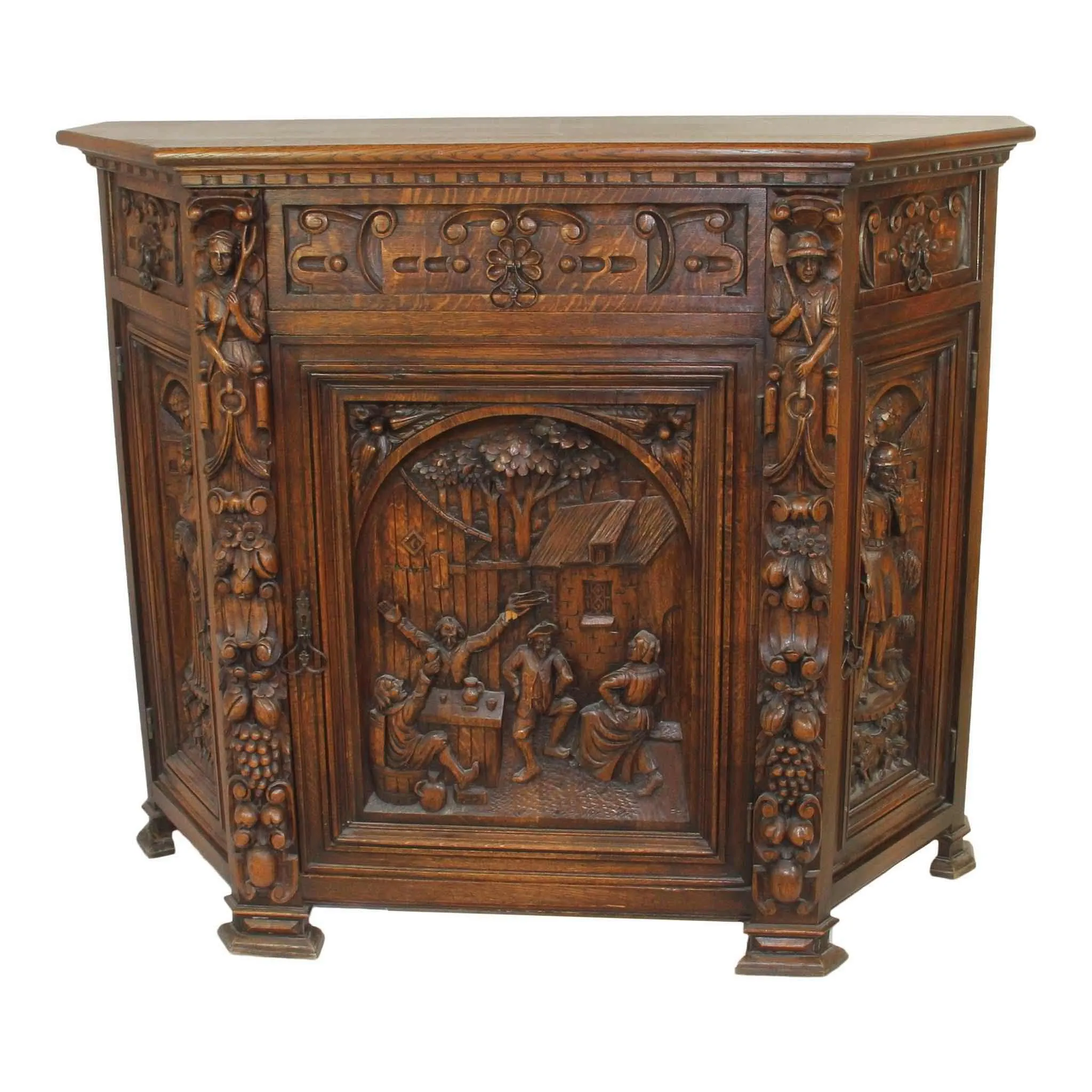 Carved Cabinet