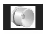 Charlotte Pipe 4 In. Spigot X 2 In. Slip Schedule 40 Pvc Bushing PVC 02107 4000HA