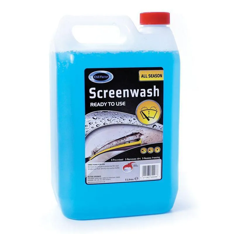 Chill Factor 5 Litre Pre-Mixed Screenwash