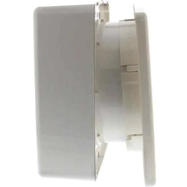 Clipsal 200mm AIRFLOW Square Wall Exhaust Fan With Auto Louvre