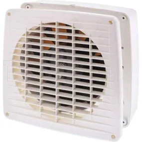 Clipsal 200mm AIRFLOW Square Wall Exhaust Fan With Auto Louvre