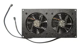 Coolerguys Dual 92mm Fan Cooling Kit with Programmable Thermal Controller