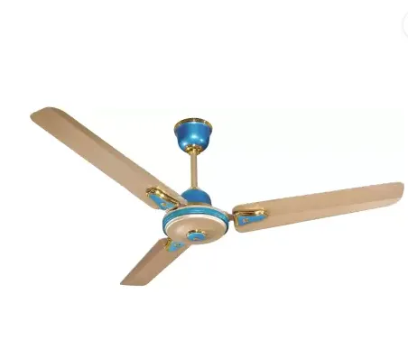 Crompton HS Decora Metallic ( 1200) Aqua 1200 mm 3 Blade Ceiling Fan  (Aqua Gold)